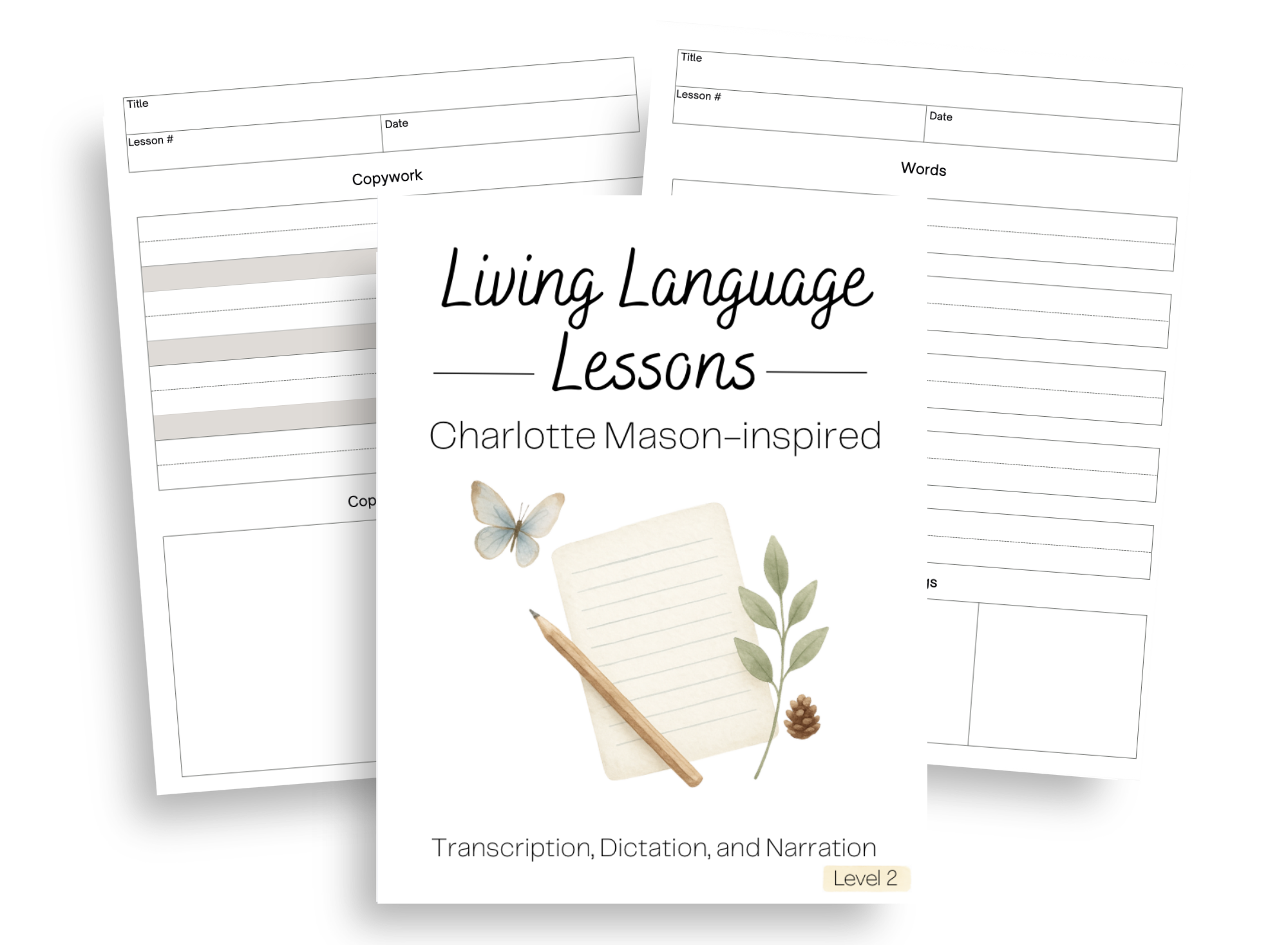 Living Language Lessons Notebook